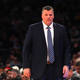 Head coach Greg McDermott of the Creighton Bluejays looks on in the first half against the Providence Friars during the Big East basketball tournament Quarterfinals at Madison Square Garden on March 8, 2018 in New York City.